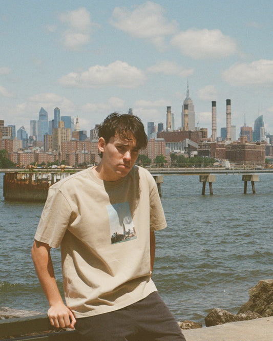 New York Tee - Sand