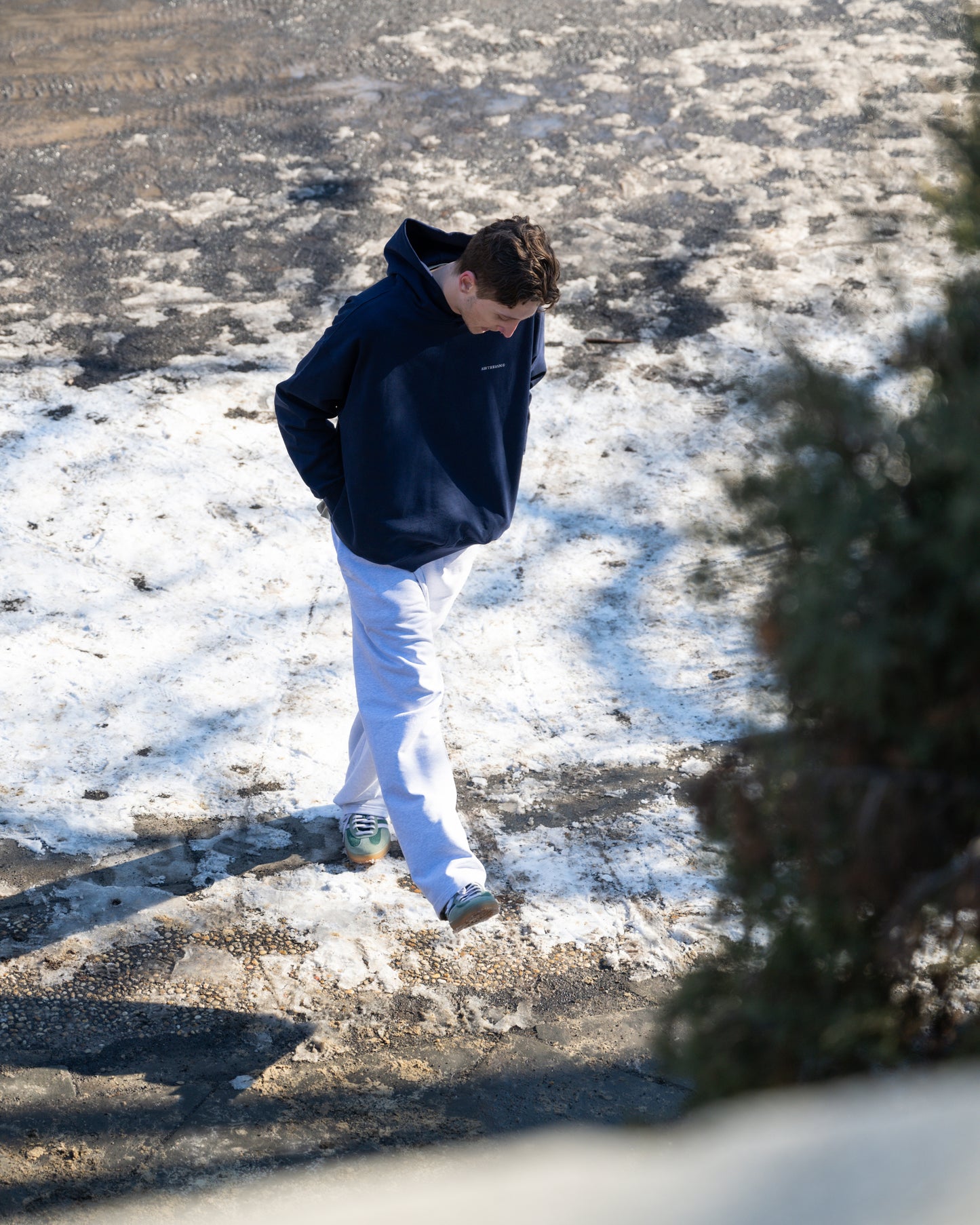 重磅帽T Heavyweight Hoodie - Navy