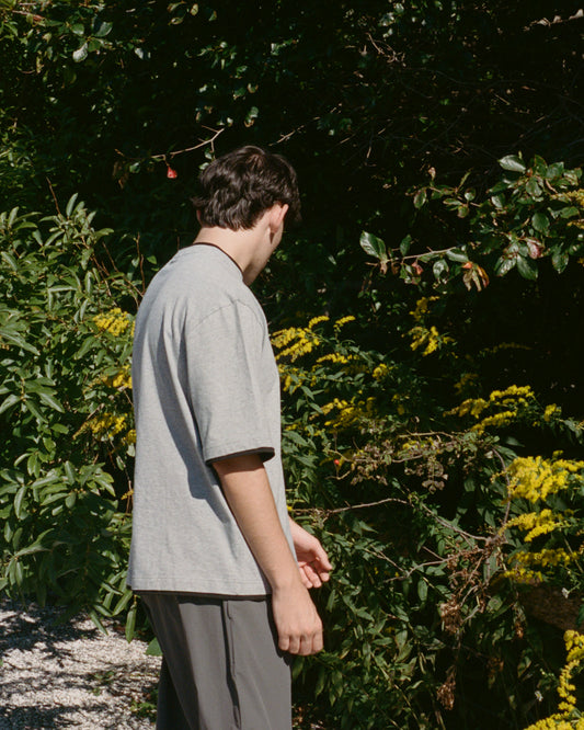 Double Layer Tee – Grey / Black