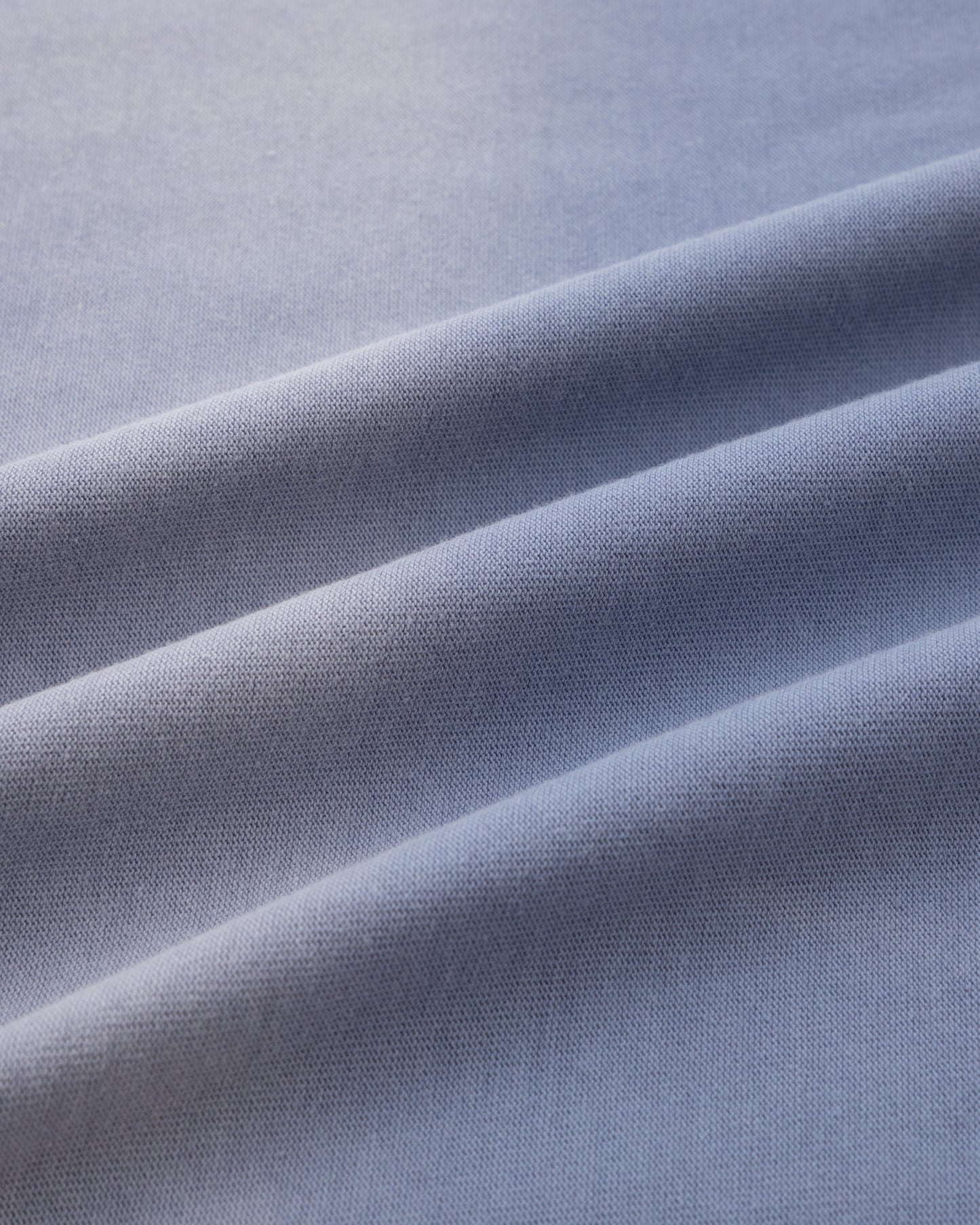 Washed Reversible Cropped Tee - Sky Blue