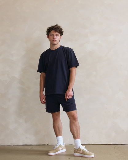 Vintage Wash Shorts - Navy