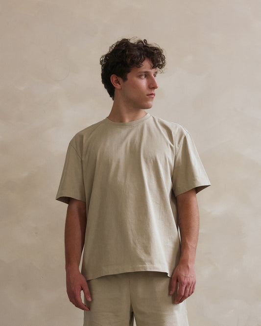 Vintage Wash Tee - Sand