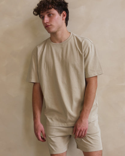 Vintage Wash Tee - Sand