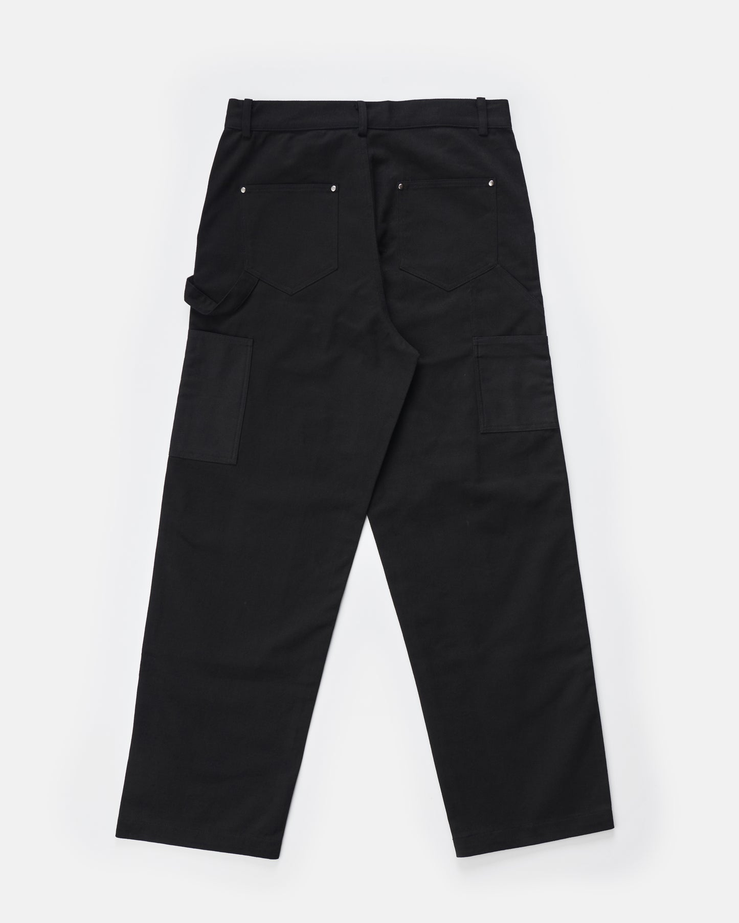 Double Knee Pants Black