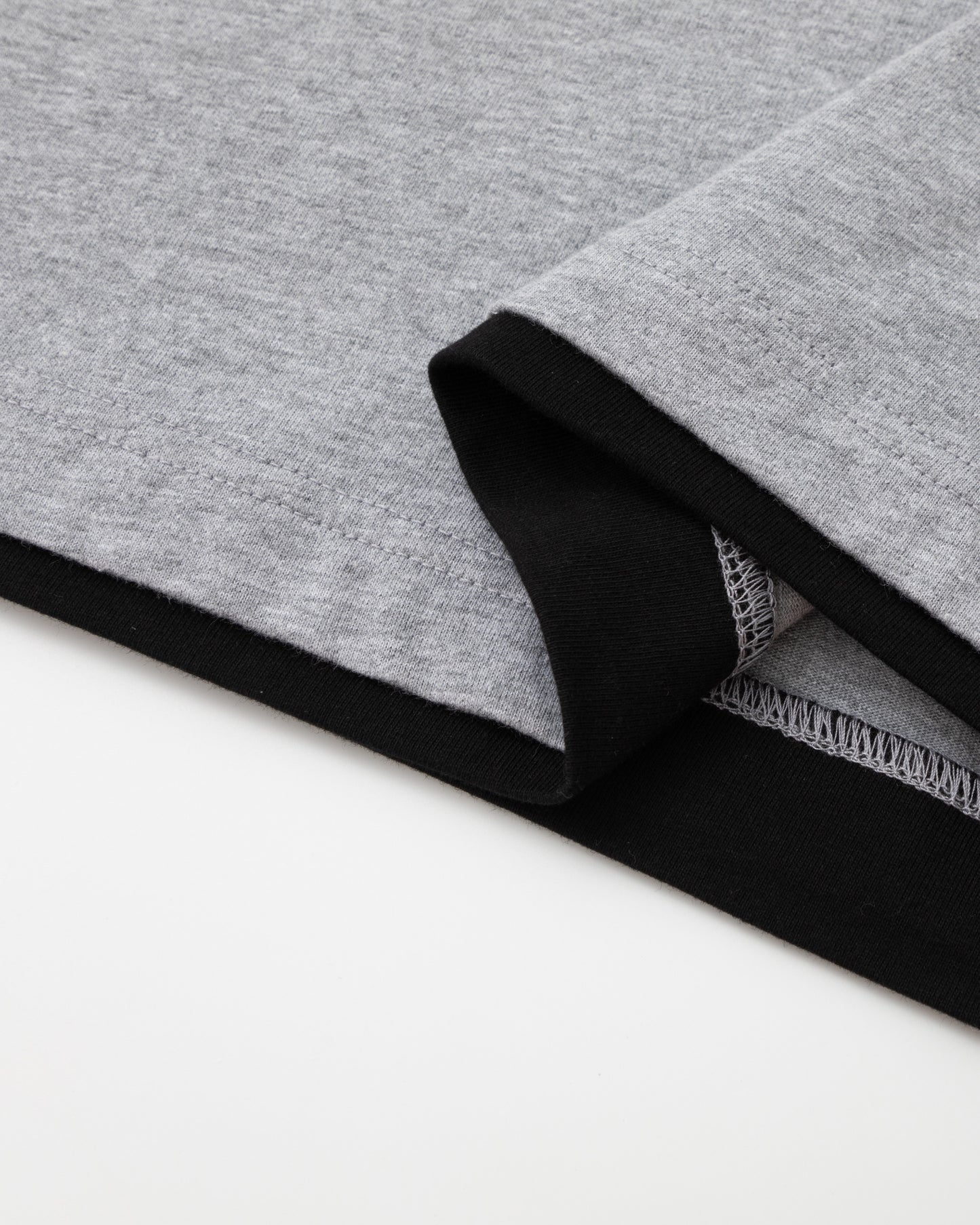 Double Layer Tee – Grey / Black