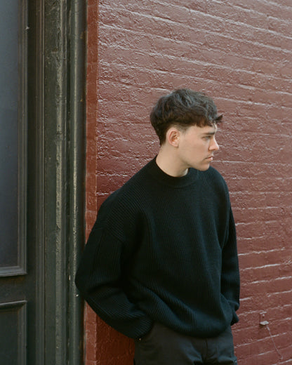 黑色毛衣 Cashmere Blend Sweater