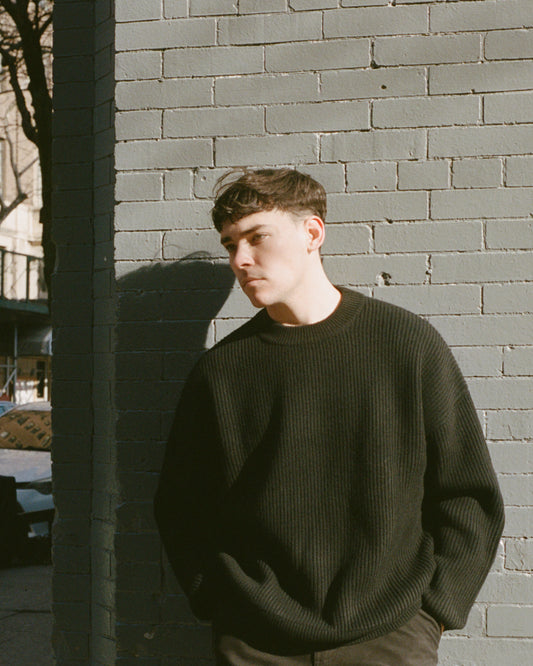 黑色毛衣 Cashmere Blend Sweater