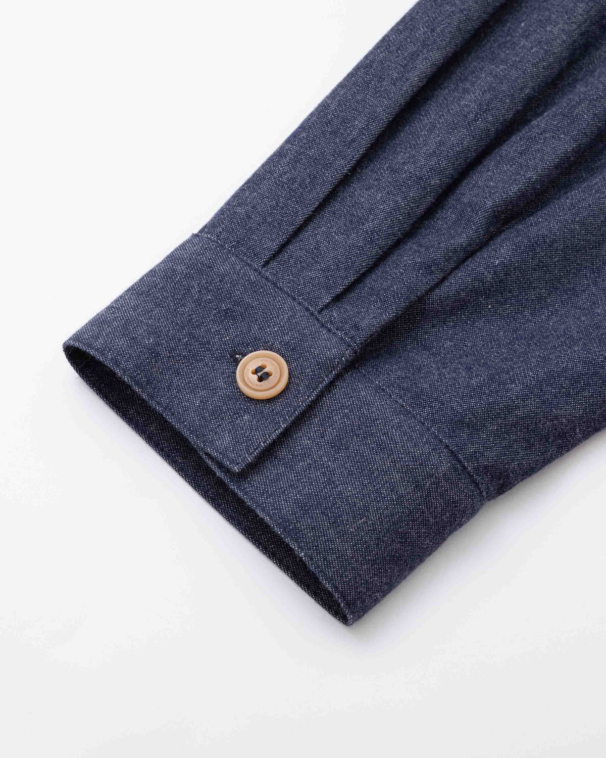 Denim Zip-Up Shirt