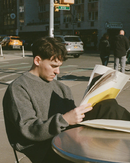 灰色毛衣 Cashmere Blend Sweater