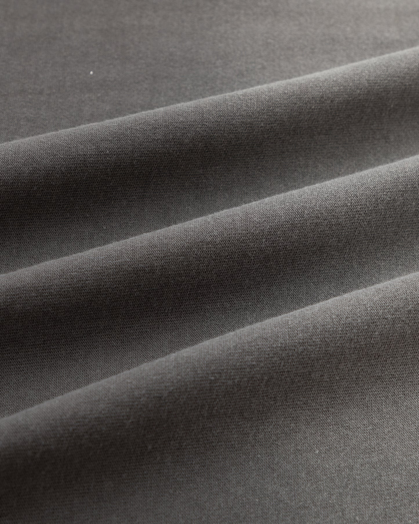 Washed Reversible Cropped Tee - Grey