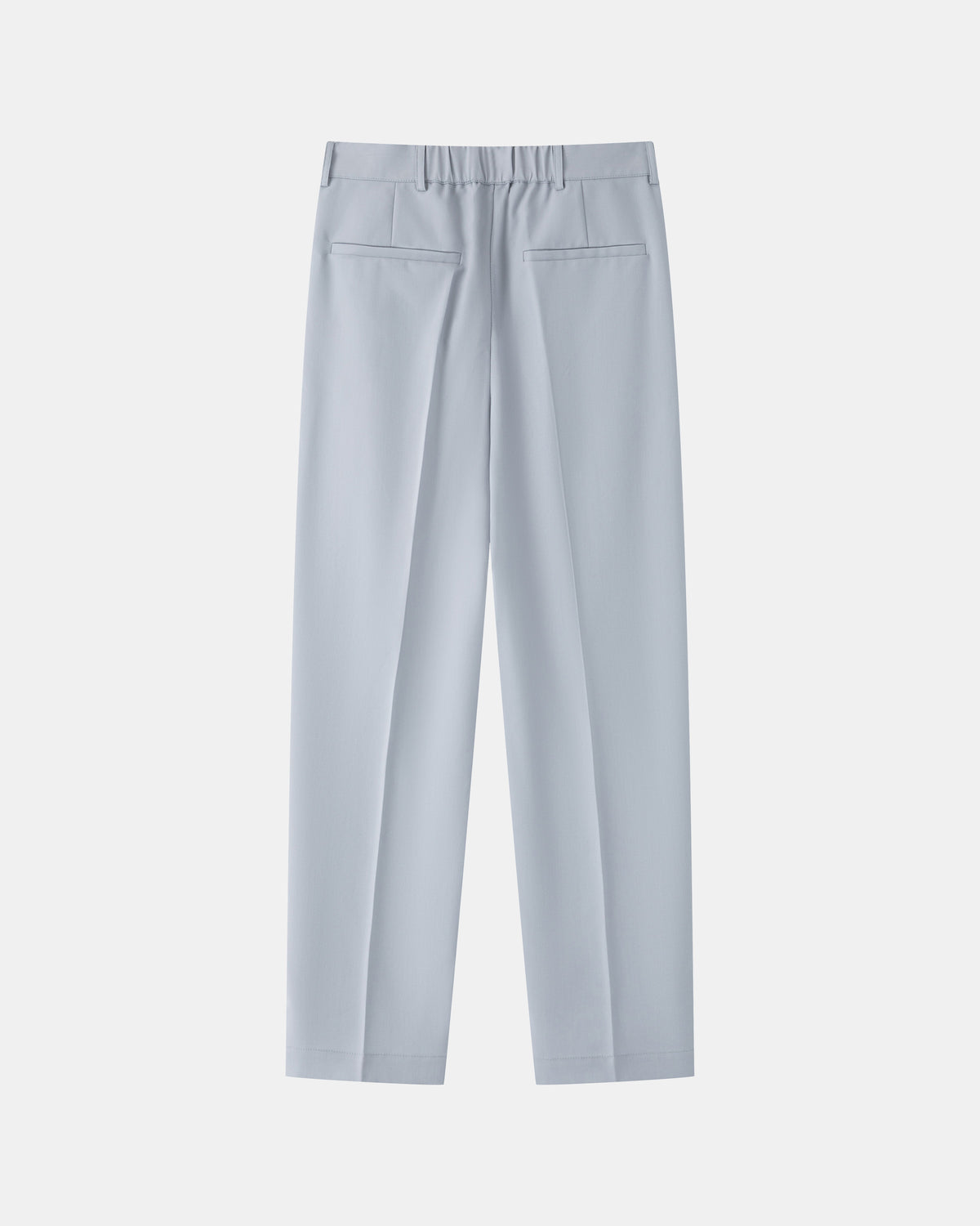 Double Pleated Trousers - Mist Grey